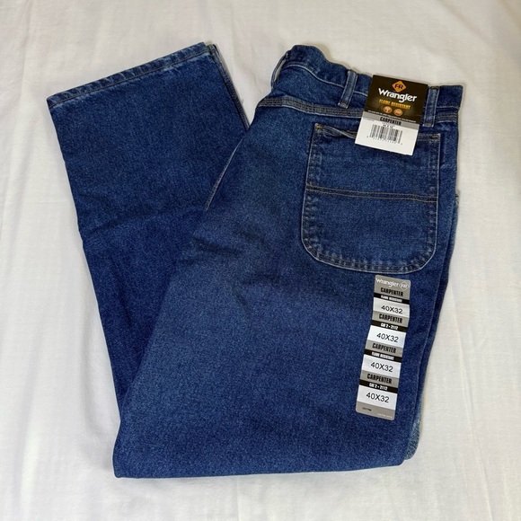 NWT Wrangler FR Work Jeans Mens 40X32 Flame Resistant Riggs Carpenter 10FR3W020 - Picture 1 of 7